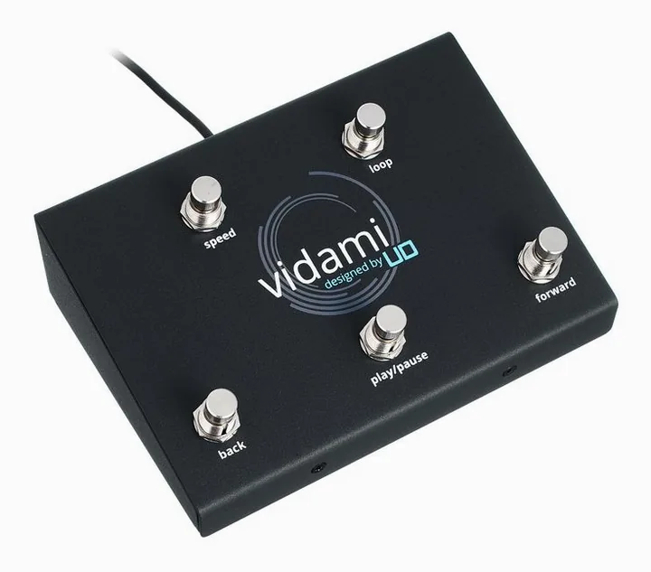 Vidami Original Video Foot Controller, footswitch in primo piano