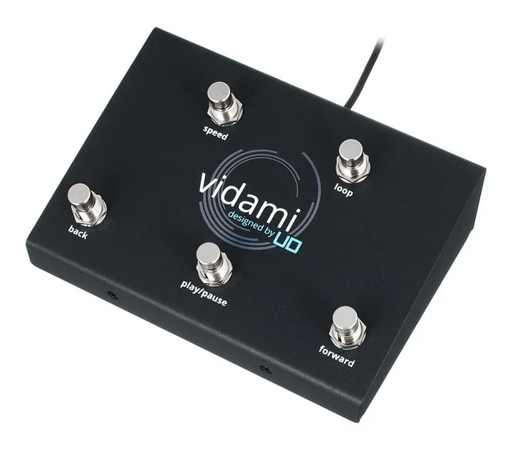 Vidami Original Video Foot Controller in primo piano frontale