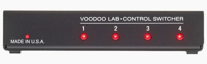 Voodoo Lab Control Switcher, connettori sul retro dell'unita