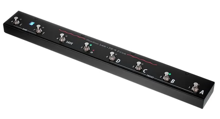 Voodoo Lab Pedal Switcher PX-8 Plus visto di fronte