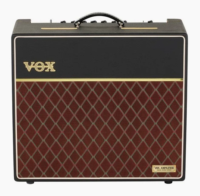 Vox AC15 Handwired, logo e finiture del pannello frontale