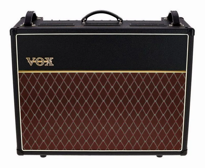 Vox AC30 C2X Blue Bulldog, vista dall'alto della testata