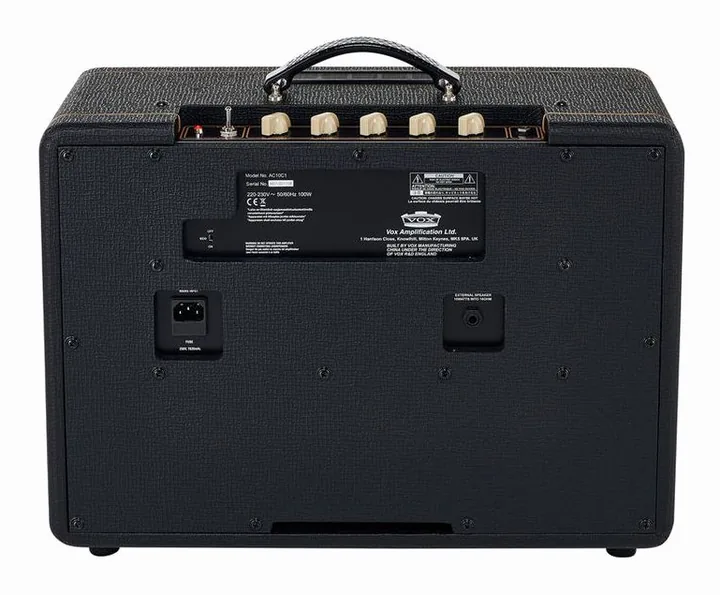 Vox AC10C1 Custom, angolo del cabinet