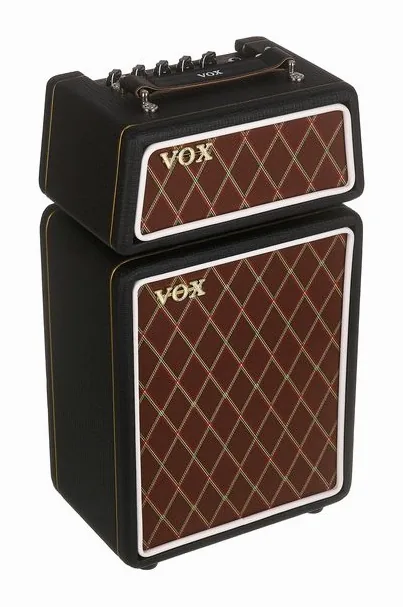 Vox Micro Superbeetle Guitar, vista dall'alto della testata