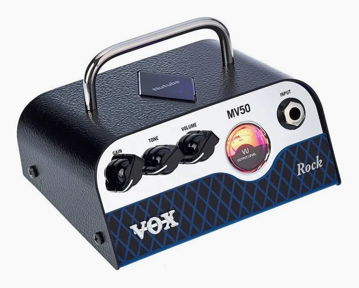 Vox MV 50 CR Rock, pannello dei controlli in primo piano