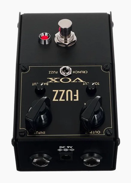 Vox VFZ-1 Fuzz, ingressi e uscite laterali