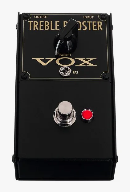 Vox VTB-1 Treble Booster, ingressi e uscite laterali