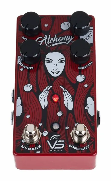 VS Audio Alchemy MKII Chorus, led e interruttore a pedale