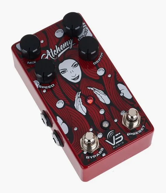 VS Audio Alchemy MKII Chorus, manopole viste dall'alto