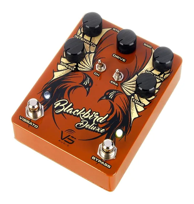 VS Audio Blackbird Deluxe Overdrive visto di fronte
