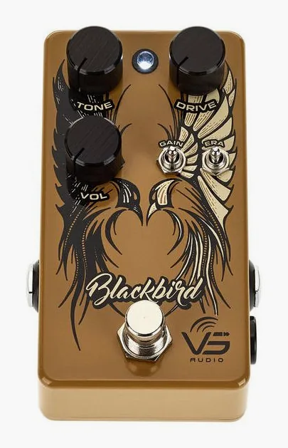 VS Audio Blackbird Overdrive, connettori sul retro dell'unita