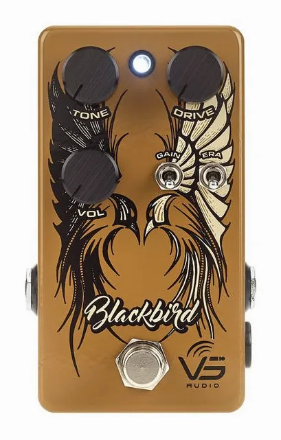 VS Audio Blackbird Overdrive, connettori sul retro dell'unita