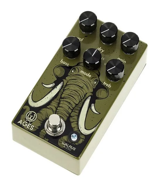 Walrus Audio Ages Overdrive visto di fronte