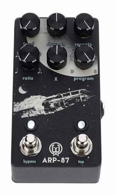 Walrus Audio ARP-87, manopole viste dall'alto