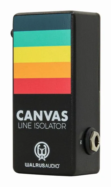 Walrus Audio Canvas Nano Line Isolator, manopole viste dall'alto