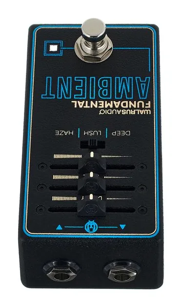 Walrus Audio Fundamental Ambient Reverb, connettori sul retro dell'unita