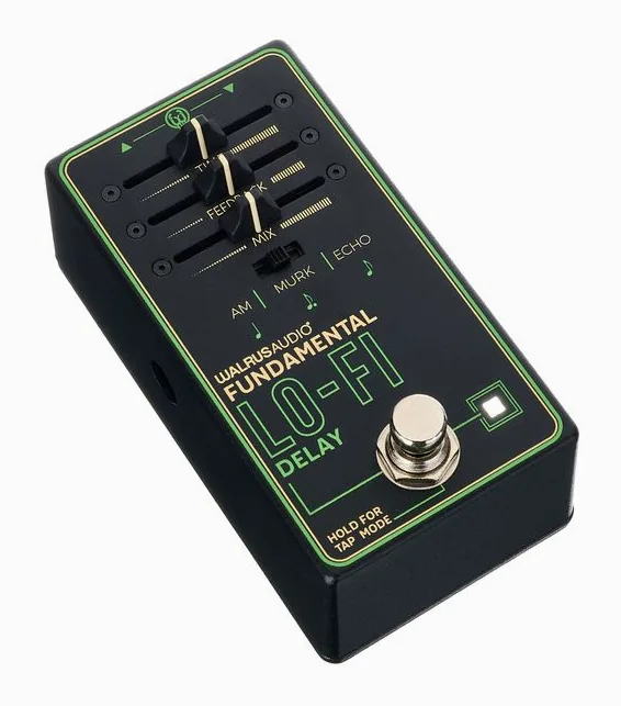 Walrus Audio Fundamental Lo-Fi-Delay, connettori sul retro dell'unita