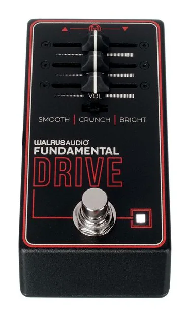 Walrus Audio Fundamental Overdrive, manopole viste dall'alto