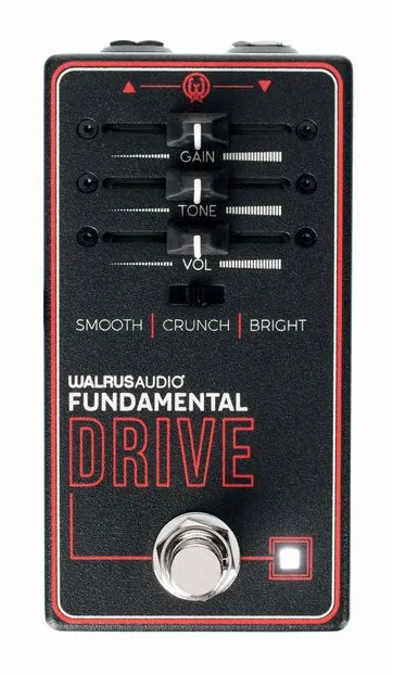 Walrus Audio Fundamental Overdrive, ingressi e uscite laterali