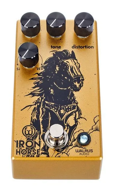 Walrus Audio Iron Horse V3, ingressi e uscite laterali