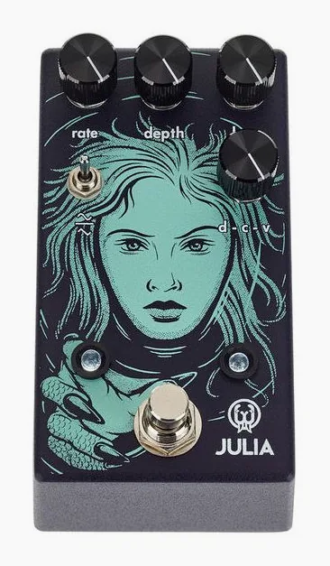 Walrus Audio Julia V2, connettori sul retro dell'unita