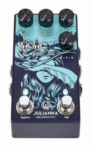 Walrus Audio Julianna Chorus, ingressi e uscite laterali