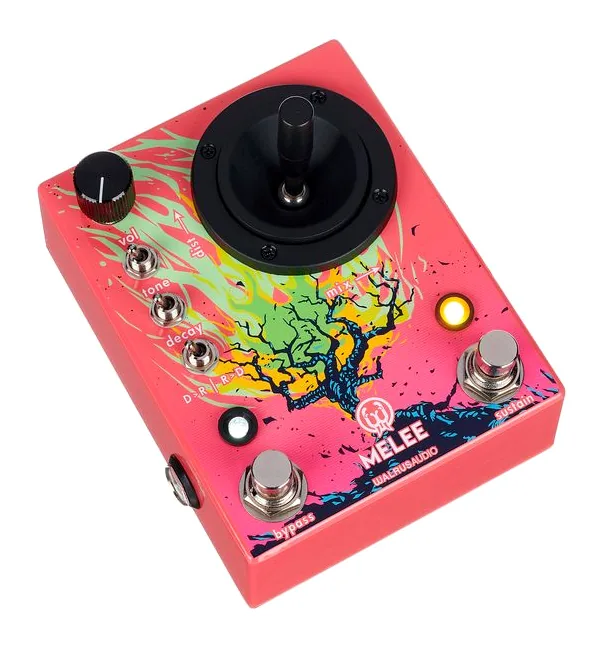 Walrus Audio Melee, manopole viste dall'alto