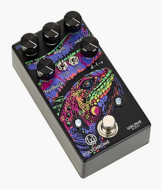 Walrus Audio Polychrome, connettori sul retro dell'unita