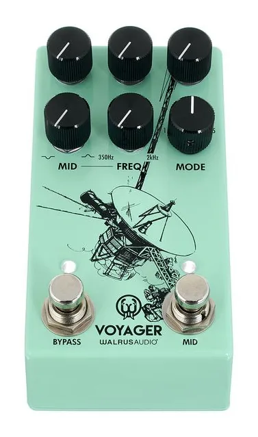 Walrus Audio Voyager Mk2 SFM, ingressi e uscite laterali