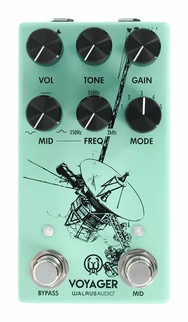 Walrus Audio Voyager Mk2 SFM, grafica del pannello superiore