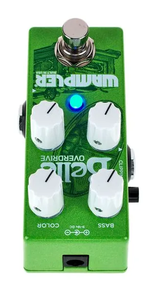 Wampler Belle Overdrive, led e interruttore a pedale