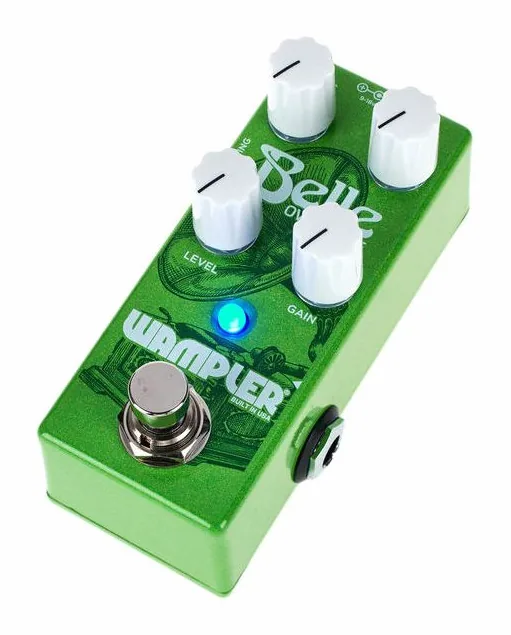 Wampler Belle Overdrive fotografato frontalmente