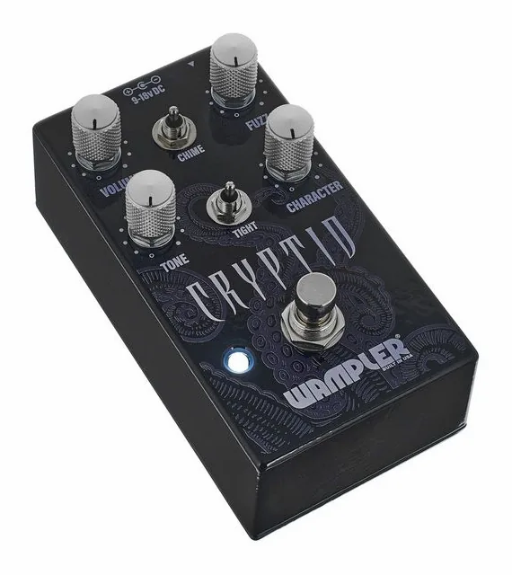 Wampler Cryptid Fuzz, led e interruttore a pedale