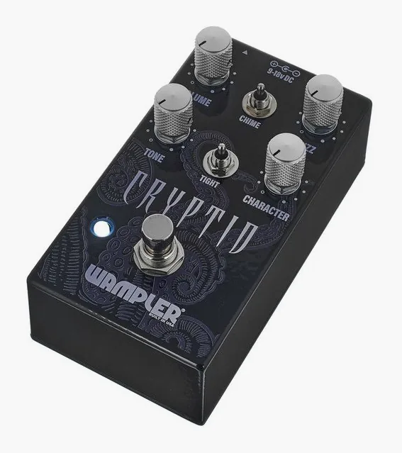 Wampler Cryptid Fuzz fotografato frontalmente