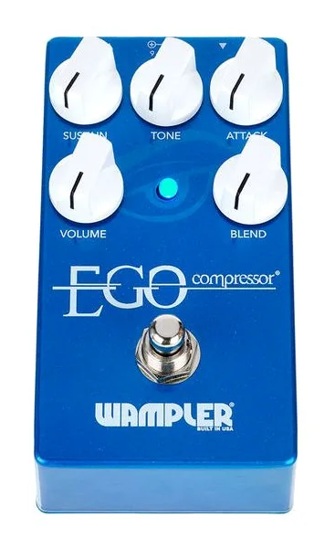 Wampler Ego Compressor, grafica del pannello superiore