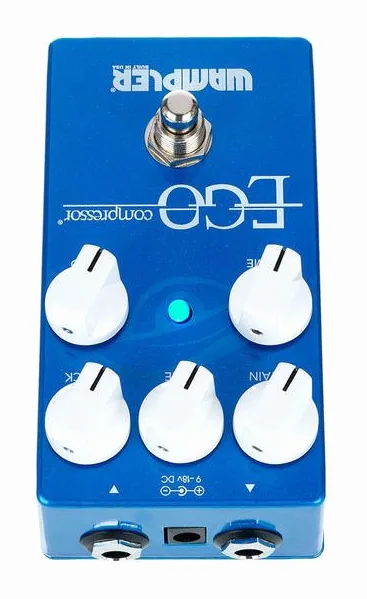 Wampler Ego Compressor, connettori sul retro dell'unita