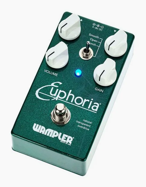 Wampler Euphoria, connettori sul retro dell'unita