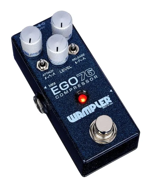 Wampler Mini Ego 76 Compressor, led e interruttore a pedale