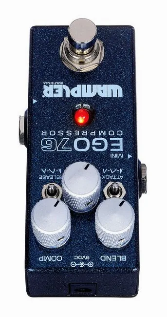 Wampler Mini Ego 76 Compressor, connettori sul retro dell'unita