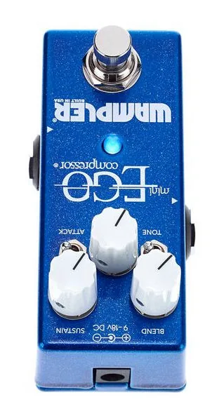 Wampler Mini Ego Compressor, grafica del pannello superiore