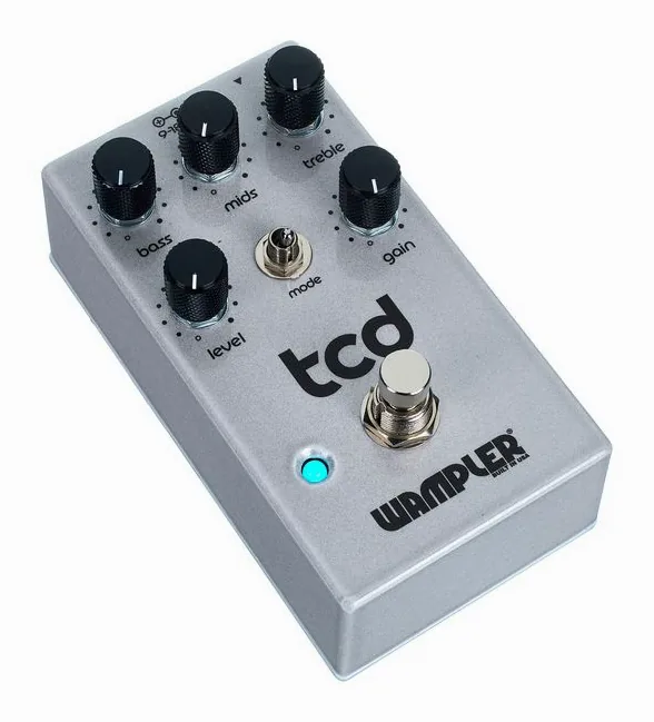 Wampler TCD Overdrive, connettori sul retro dell'unita