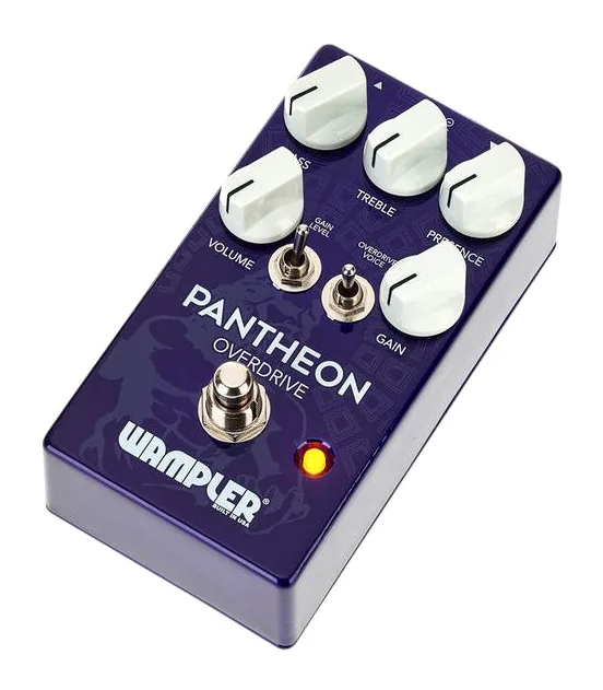 Wampler Pantheon Overdrive in primo piano frontale
