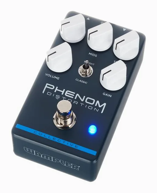 Wampler Phenom Distortion fotografato frontalmente