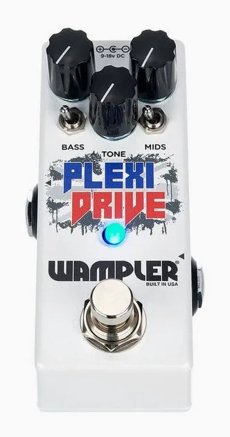Wampler Plexi-Drive Mini, led e interruttore a pedale