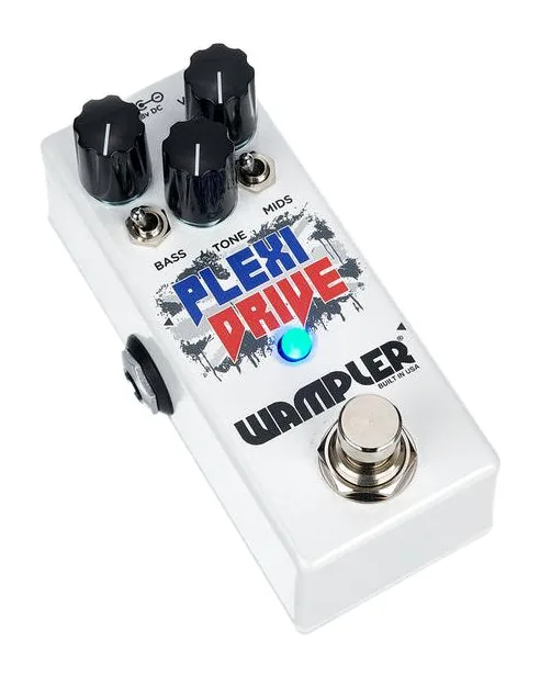 Wampler Plexi-Drive Mini, led e interruttore a pedale