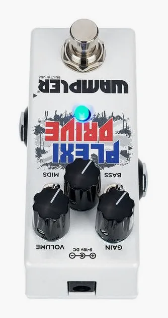 Wampler Plexi-Drive Mini, connettori sul retro dell'unita
