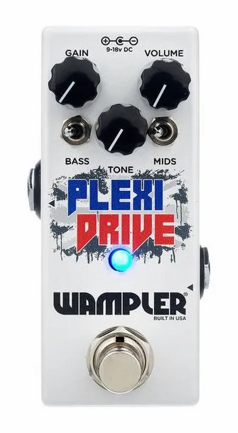 Wampler Plexi-Drive Mini, connettori sul retro dell'unita
