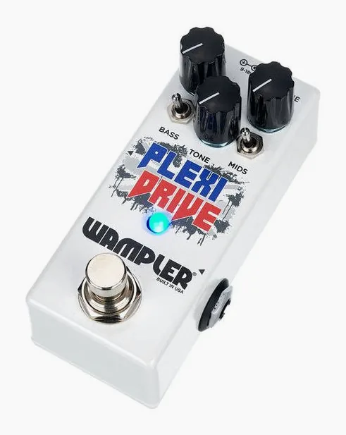 Wampler Plexi-Drive Mini in primo piano frontale