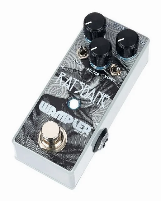 Wampler Ratsbane Overdrive/Distortion fotografato frontalmente