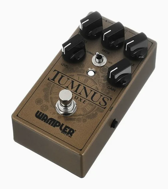 Wampler Tumnus Deluxe Overdrive V2, grafica del pannello superiore